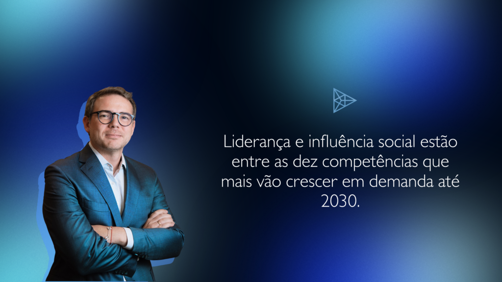 Liderança e influência social estão entre as dez competências que mais vão crescer em demanda até 2030. O mercado já sabe o que vai precisar. O seu processo de seleção também sabe?